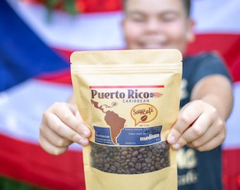 Puerto Rican Single Origin Coffee: Medium Roast, Caramel Notes