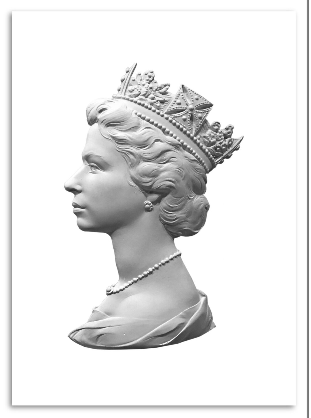 Machin Bust Art Print. Etsy