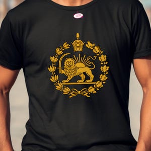 Sweat-shirt à capuche Iran Shir o Khorshid, fierté persane du lion et du soleil, conception de carte de l'Iran, vêtements iraniens unisexes, chemise Javid Shah,