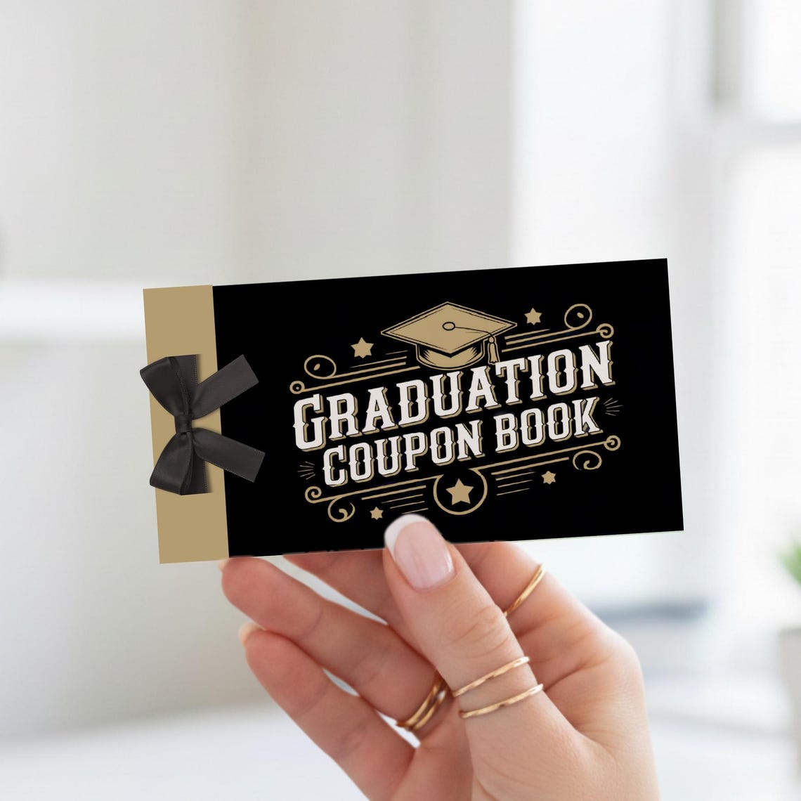 Personalized Graduation Coupon Book: Custom Printable Vouchers (instant ...