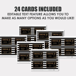 Drink If Printable Party Game | New Year's Eve Party Idea, NYE ...
