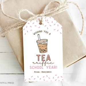 Ik wens je een geweldig schooljaar Welkom terug op school Tag voor koffie Thee Cadeaukaart Beker Cadeau voor leraar