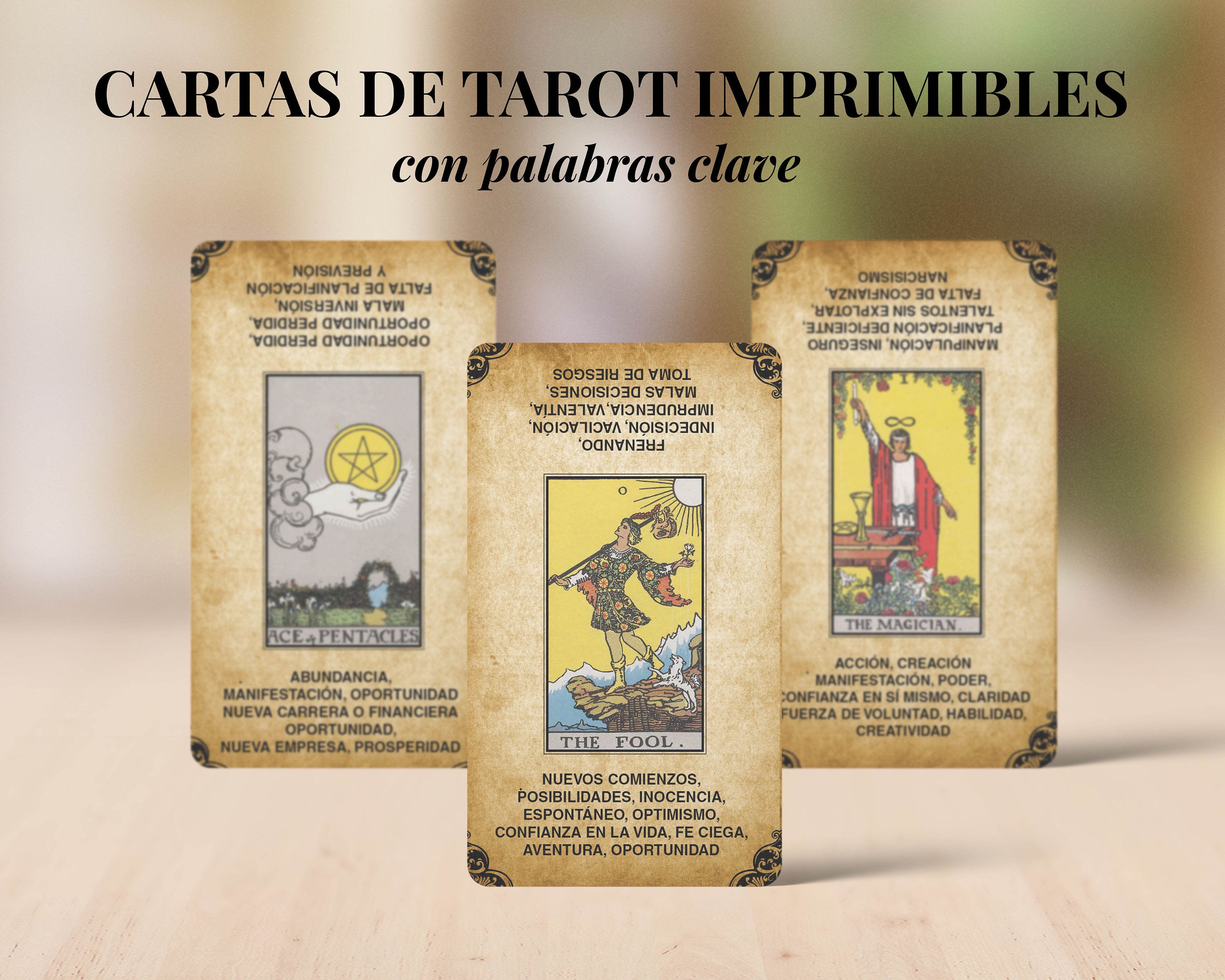 Original TAROT CATALÁN Primer TAROT ESPAÑOL fabricado en España 78 + 2  naipes