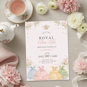 dress up tea party birthday invitations This item is unavailable neckline_Halter Fit:Petite 10 Ways to Wear