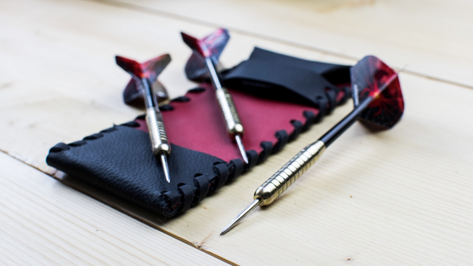 Handcrafted Leather Dart Cases darts Not Included Etsy