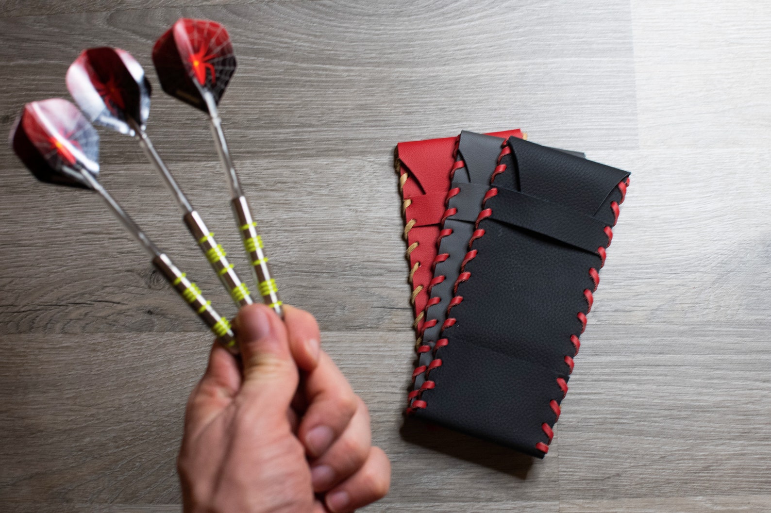 Handcrafted Leather Dart Cases darts Not Included Etsy