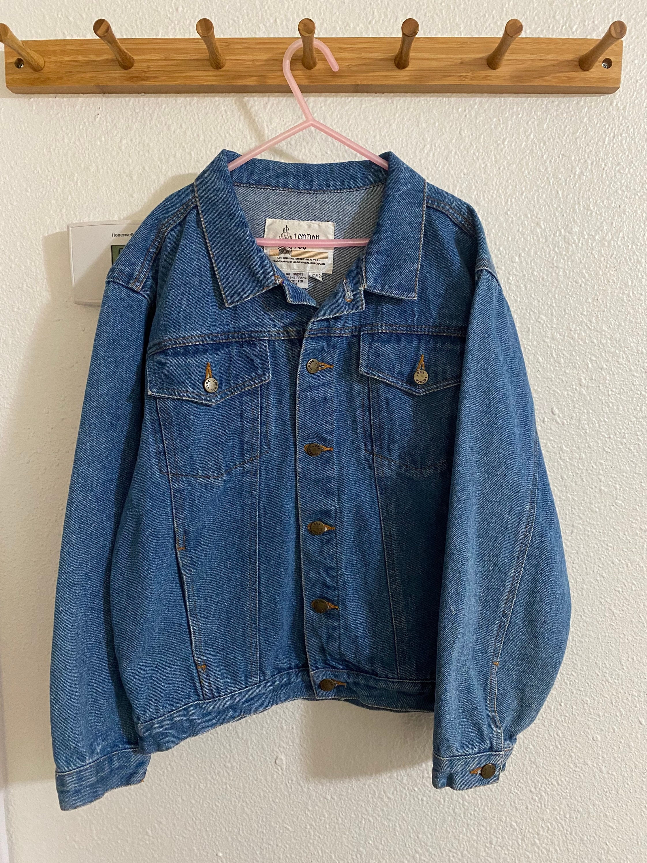 london fog denim jacket