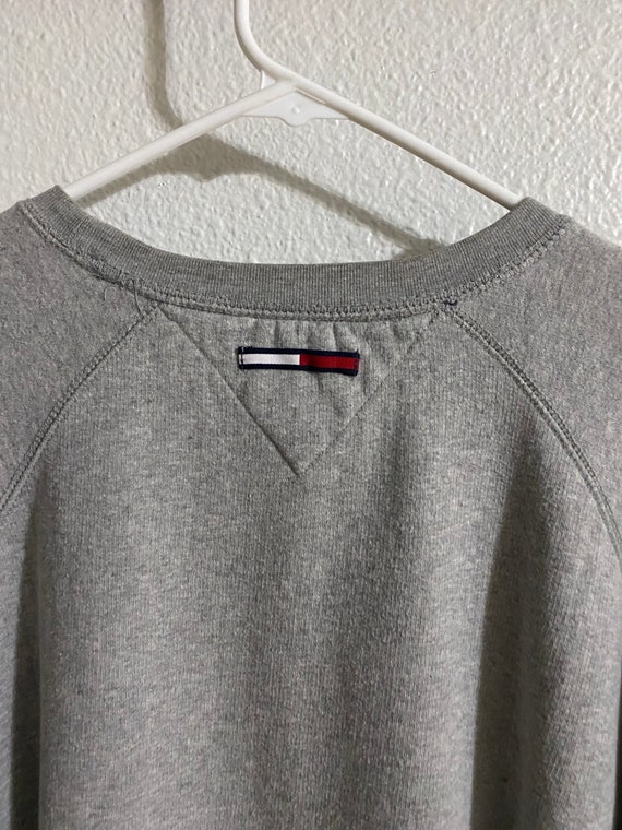 Vintage Tommy Hilfiger Pull Over  Gray Sweater 19… - image 4