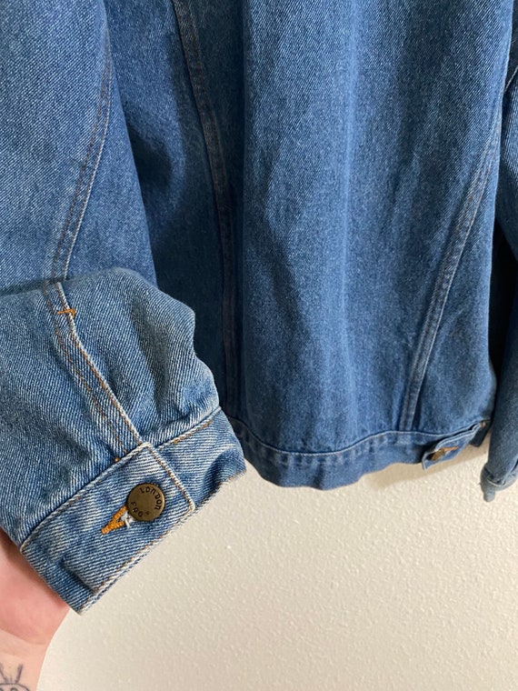 Vintage Blue Jean Kids Jacket London Fog Denim Co… - image 6