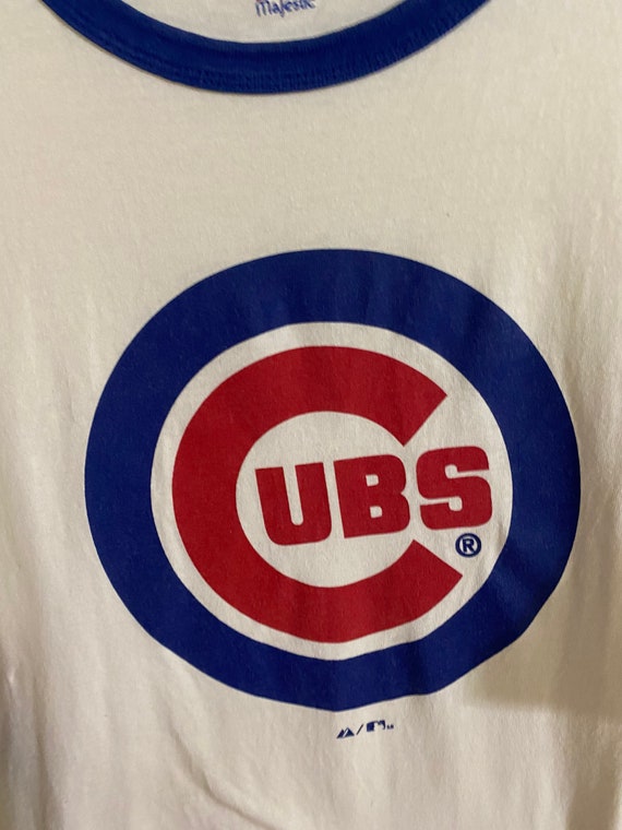 Deadstock 80’s Chicago Cubs MLB Single Stitch 50/50 T-Shirt by Logo 7 main image 0