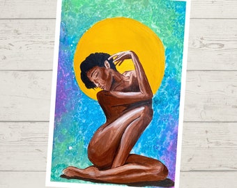 Black Hair Naked - Etsy