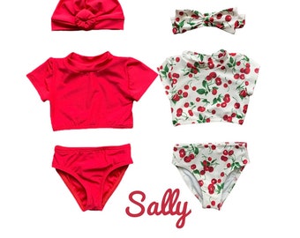 Sally Short Sleeve Swimwear