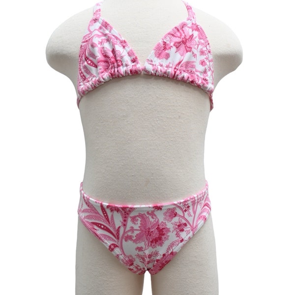 Floral Two Piece Classic Bikini Swimwear