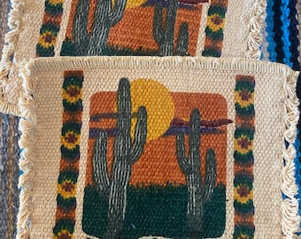 Southwestern Cactus Coaster Set - Set of (2)