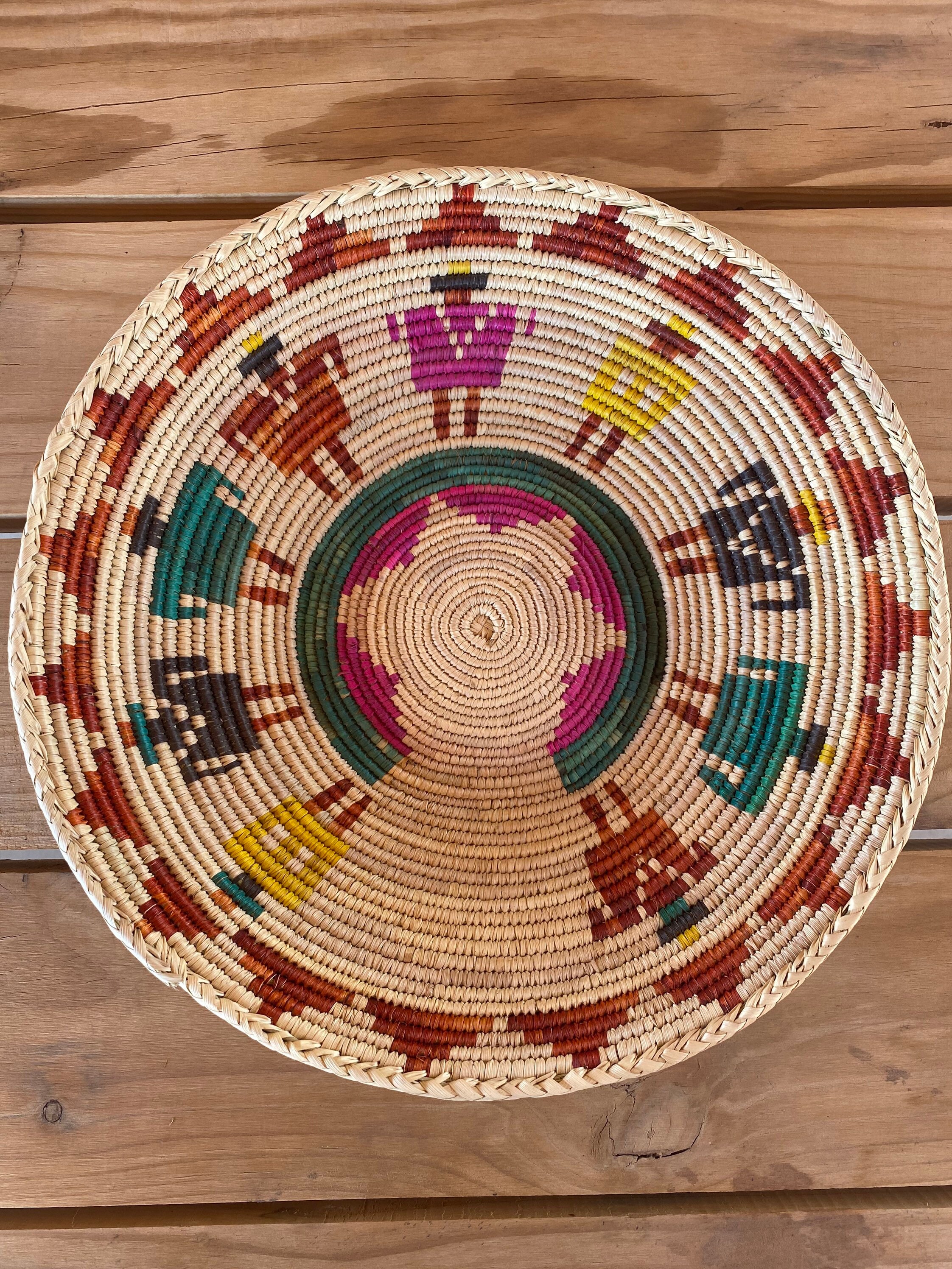 Handcrafted Southwest Style Basket 13 Etsy