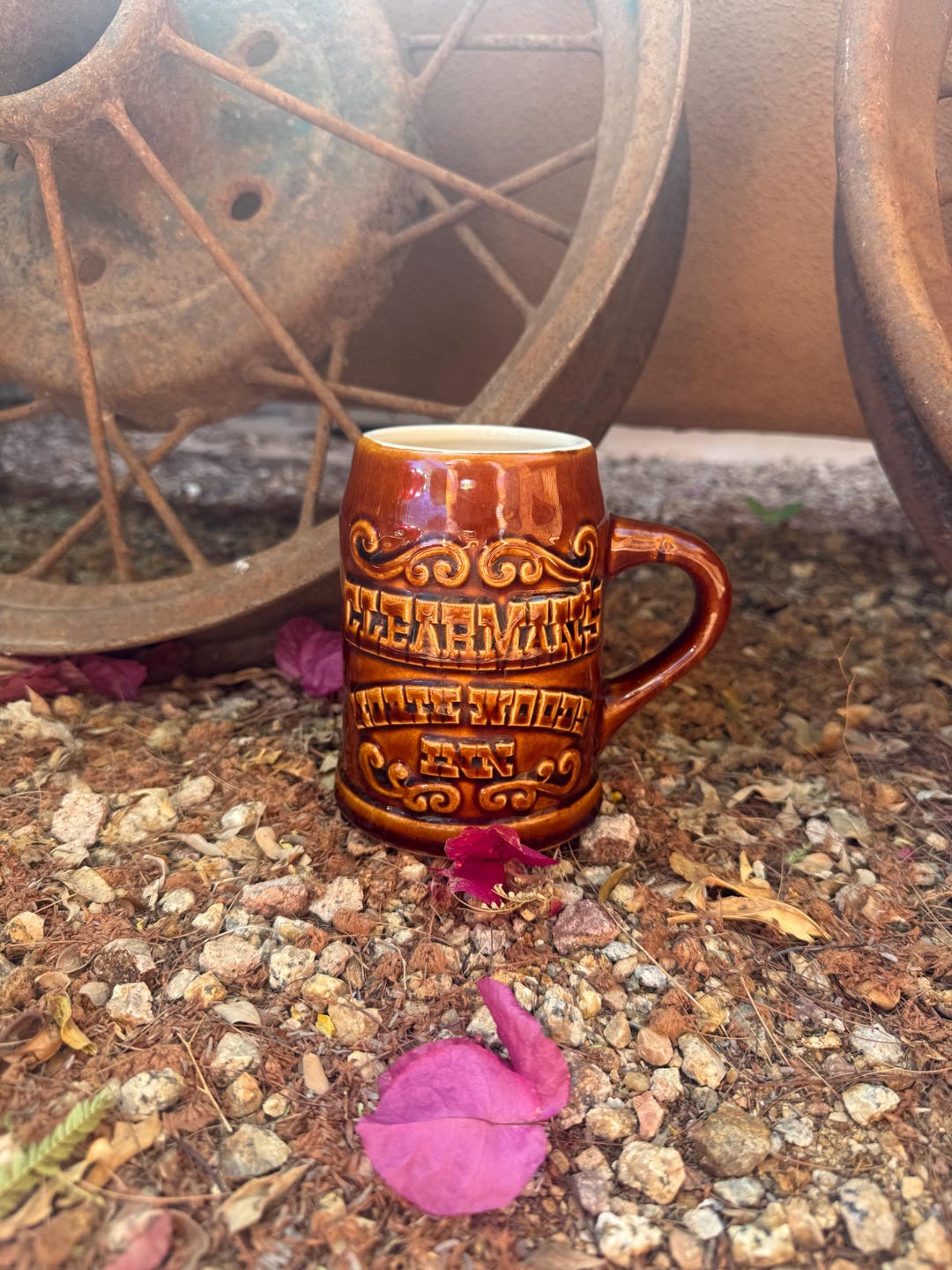 Vintage Hall Pottery Clearman’s North Woods Inn Mug - Etsy