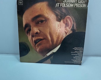 Johnny Cash im Folsom Prison Vinyl LP Columbia CS 9639 360 Sound Stereo 1968