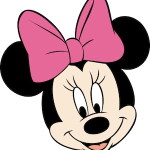 Minnie Mouse SVG | T-shirt | Birthday cake topper | Tumbler |