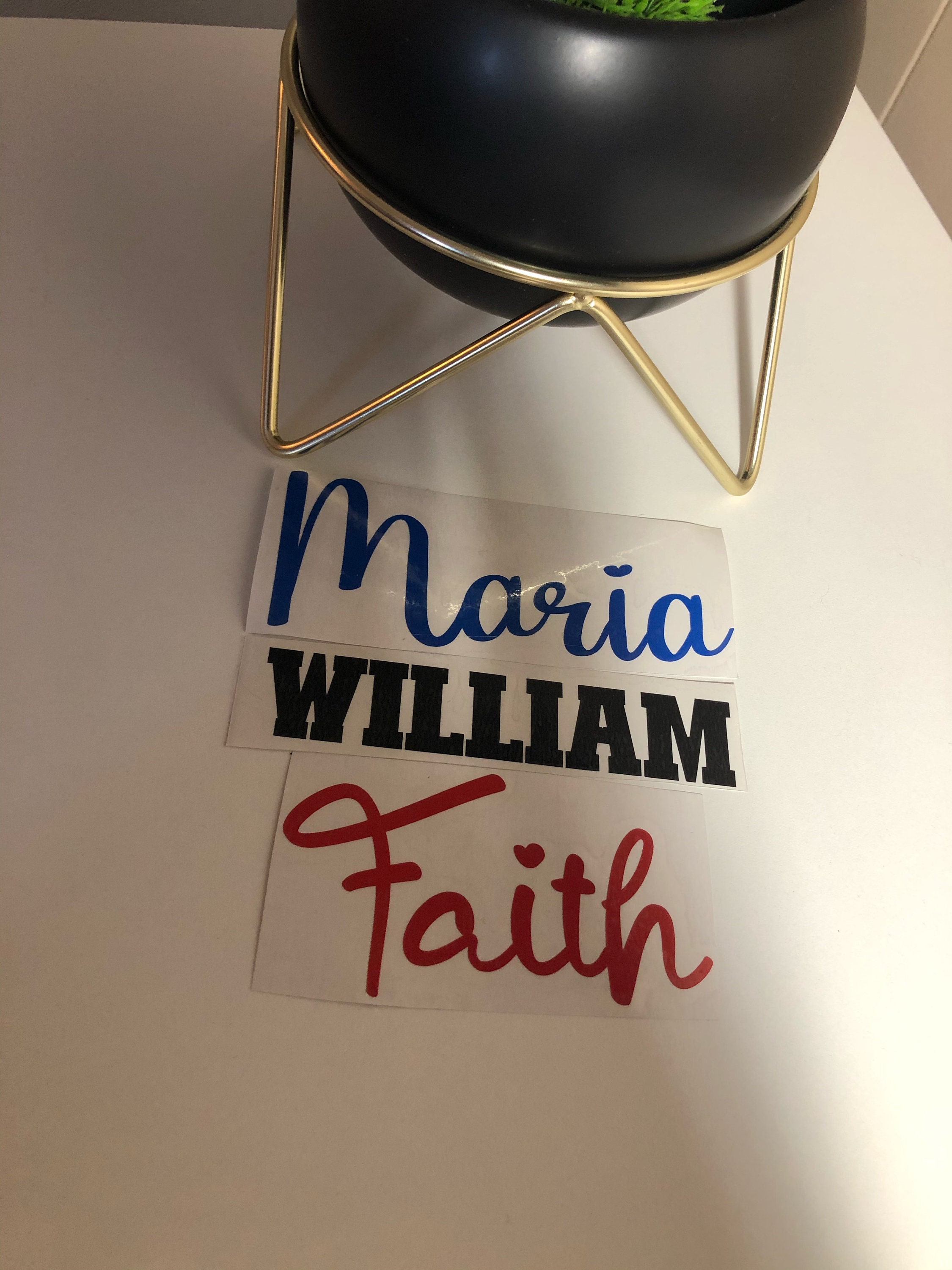 Custom Vinyl Decals | Make Your Own Personalized Decal Lettering Diy Gifts Name Stickers |Decorate Glassware