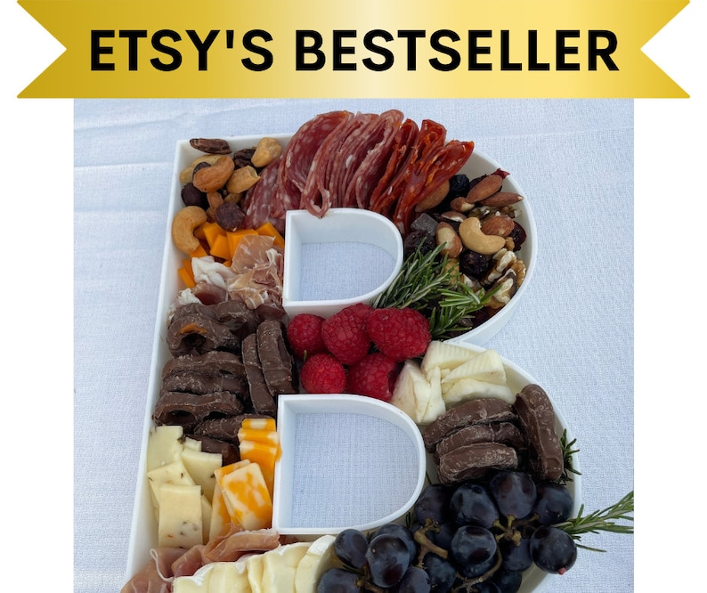 8 10 12 OR 16 inch LARGE Reusable High Quality Charcuterie Letter Boxes for Baby Shower Gender Reveal Party