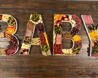 Custom Charcuterie Letters/Numbers