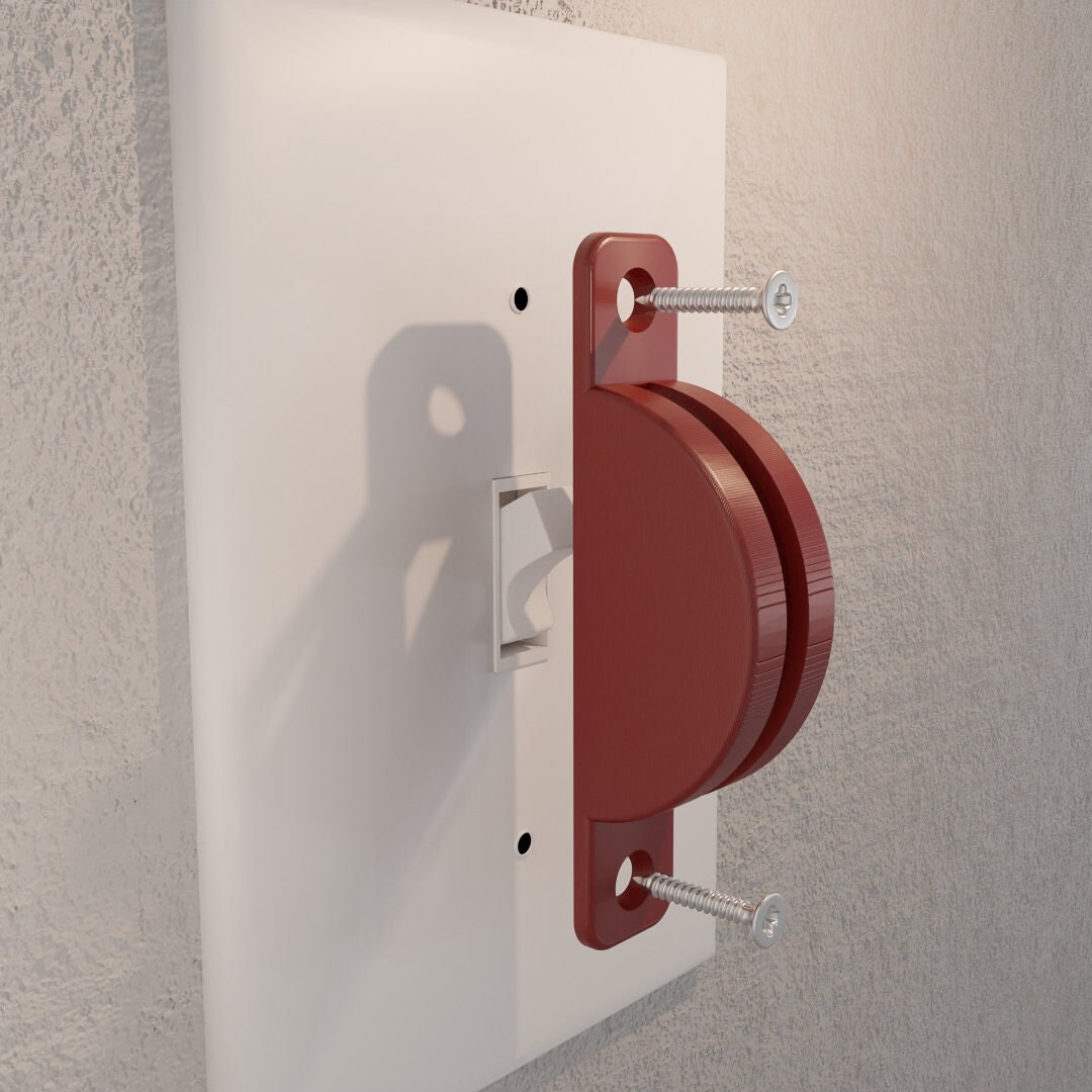 Light Switch Guards 3pack 100 Child/baby & Accidental Turn off Proof