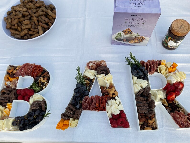 High Quality Charcuterie Letter Boxes 10 12 or 16 Inch LARGE Etsy