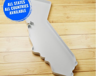 California State Charcuterie Display Tray Serving Plate, Hand-washable & Reusable