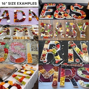 Fillable Number Box, Charcuterie Party Decor, Birthday, Anniversary - Etsy