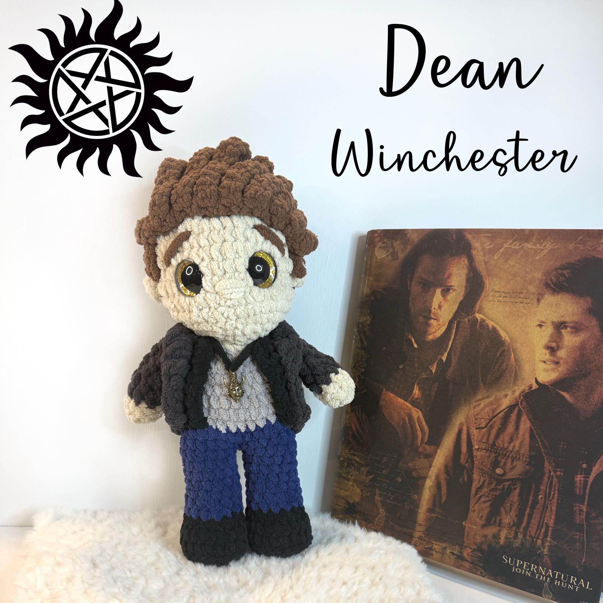 Supernatural Amigurumi, Supernatural Inspired Doll, Supernatural