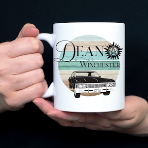 Supernatural Coffee Mug, Supernatural decor, Sam, Dean, Custom mug, birthday gift, Supernatural Mug, Winchester brothers, gift for her, Mug