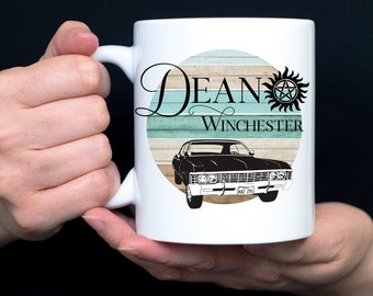 Supernatural Coffee Mug, Supernatural decor, Sam, Dean, Custom mug, birthday gift, Supernatural Mug, Winchester brothers, gift for her, Mug