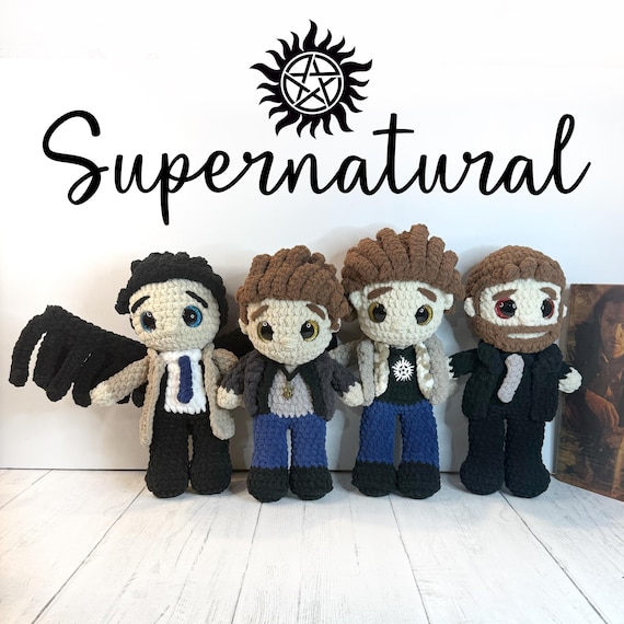 Supernatural Amigurumi, Supernatural Inspired Doll, Supernatural