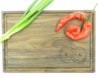 Personalized Cutting Board, Engraved Cutting Board, Retirement Gift, Anniversary Gift, Engagement Gift, Couples Gift, Wedding Gift 1021