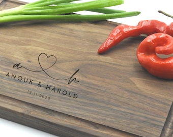 Personalized Cutting Board, Engraved Cutting Board, Retirement Gift, Anniversary Gift, Engagement Gift, Couples Gift, Wedding Gift 10010