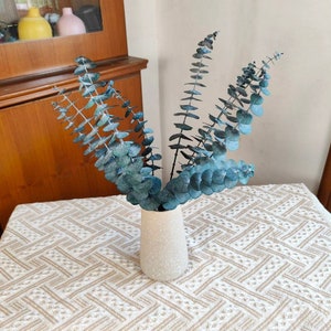 10 stems eucalyptus branch，14“dry flower arrangement，wreath material，eucalyptus decor，Green Spiral Eucalyptus，eucalyptus for vase，home decor