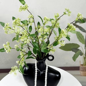 2/5 faux greenery plant ，artificial flower branches for vase filling，centerpiece，flower arrangement，home decor，wedding arch decor，DIY floral