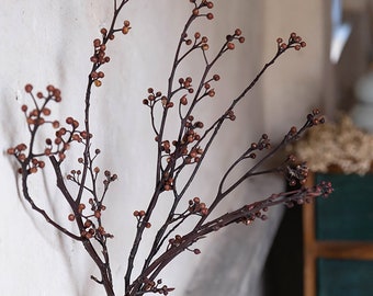 bouquet de fleurs naturelles, branches de fleurs séchées, composition florale, fleur sèche pour vase, décoration bohème, décoration de mariage