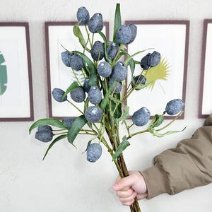 1/2/5 faux shooter stems，retro flower branches，artificial flower for vase filling，fake plant，garden floral decor，home decoration，