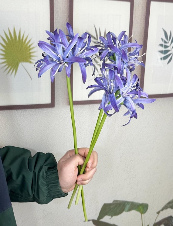 Artificial Spider Lily Stems,faux Pink/purple Flower, DIY Floral  Arrangement,home/weeding Decor - Etsy Canada