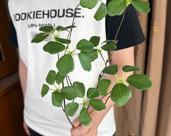 Rami di fiori artificiali realistici, piante finte di alta qualità, riempitivo per vasi, decorazioni per la casa in stile zen, decorazioni floreali per matrimoni
