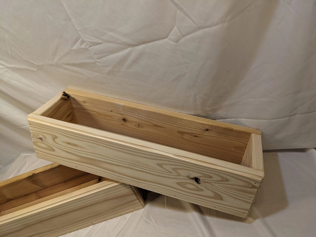 Plantador de cubierta de cedro hecho a mano | Etsy