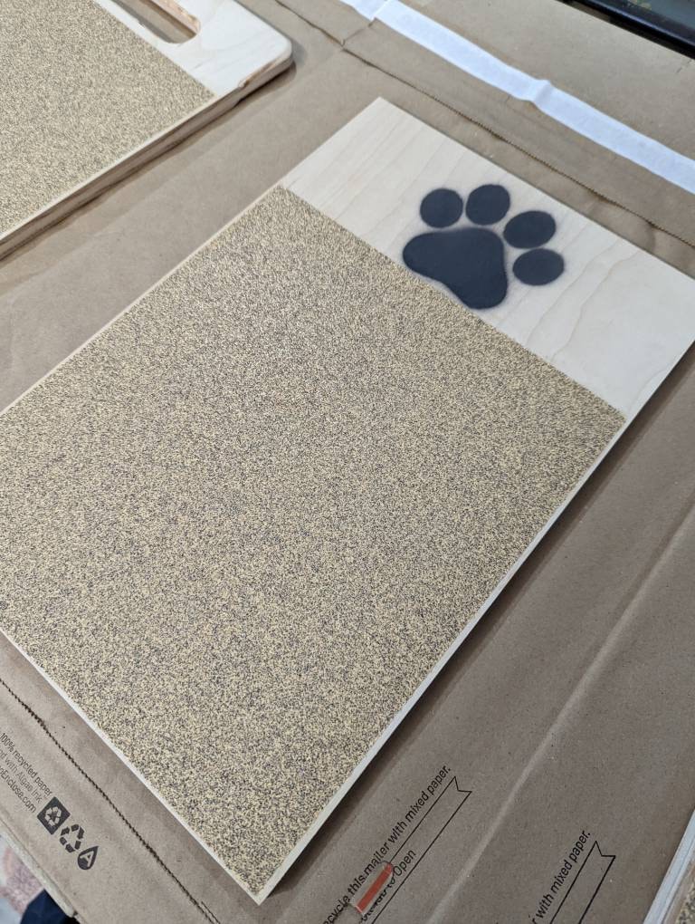 Dog Scratch Board Scratch Training Board Large Wall Mount Etsy