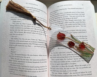 Tulip Bookmark | Glass Painting | Spring Flowers