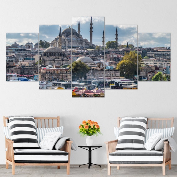 İstanbul Wall Art İstanbul Poster İstanbul Canvas İstanbul Etsy