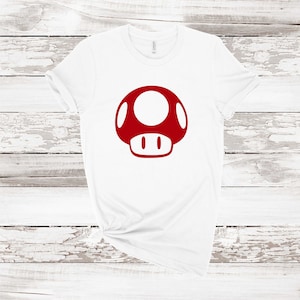 Super Mario Bros Toad Shirt, Super Mario Bro Toad Shirt, Super Mario Bro Toad Symbol, Super Mario Shirt, Gamer Shirt, Mushroom Shirt