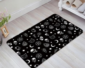 Bathroom Rug Halloween Home Decor Bath Mat,Pumpkin Indoor Bath Rug INGRINC Halloween Decorations Doormat,Welcome Door Mat Bathroom Rug Halloween Home Decor Bath Mat,Pumpkin Indoor Bath Rug INGRINC Halloween Decorations Doormat,Welcome Door Mat