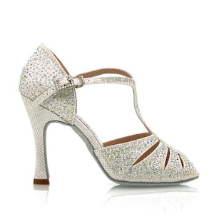 SilverBridalShoes|DanceShoes|BridalShoes|SilverWeddingShoes|Brautschuhe|Tanzschuhe|SalsaDanceShoes|LatinDanceShoes|BallRoomDanceShoes