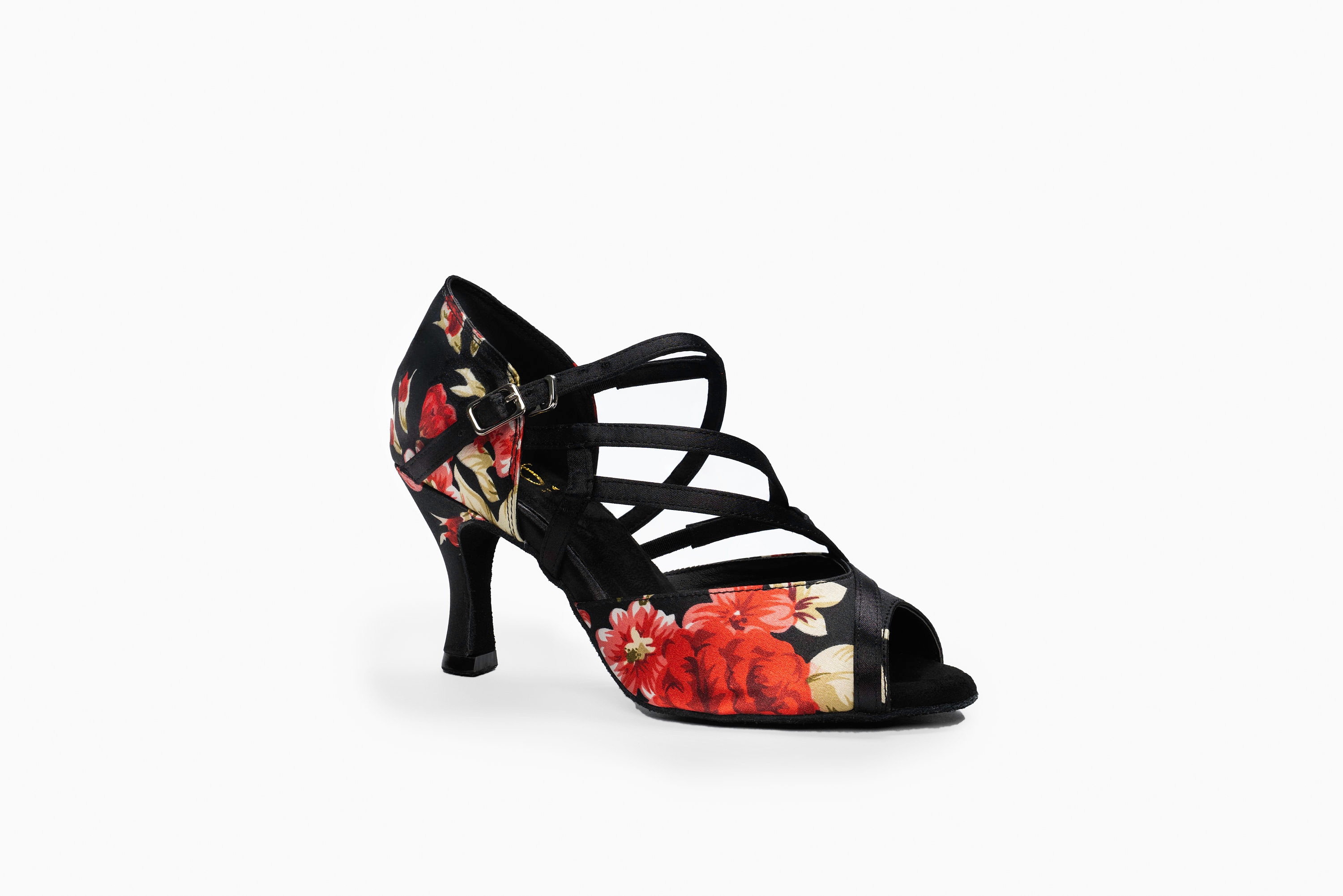 Scarpe Ballo Latino Donna Pelle - Tacco 5.5cm Salsa Tango, Punta Chiusa