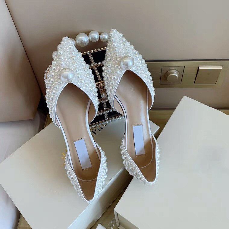 Bridal Pearlsandals I Pearl Bridal Shoes I Wedding Bridal - Etsy